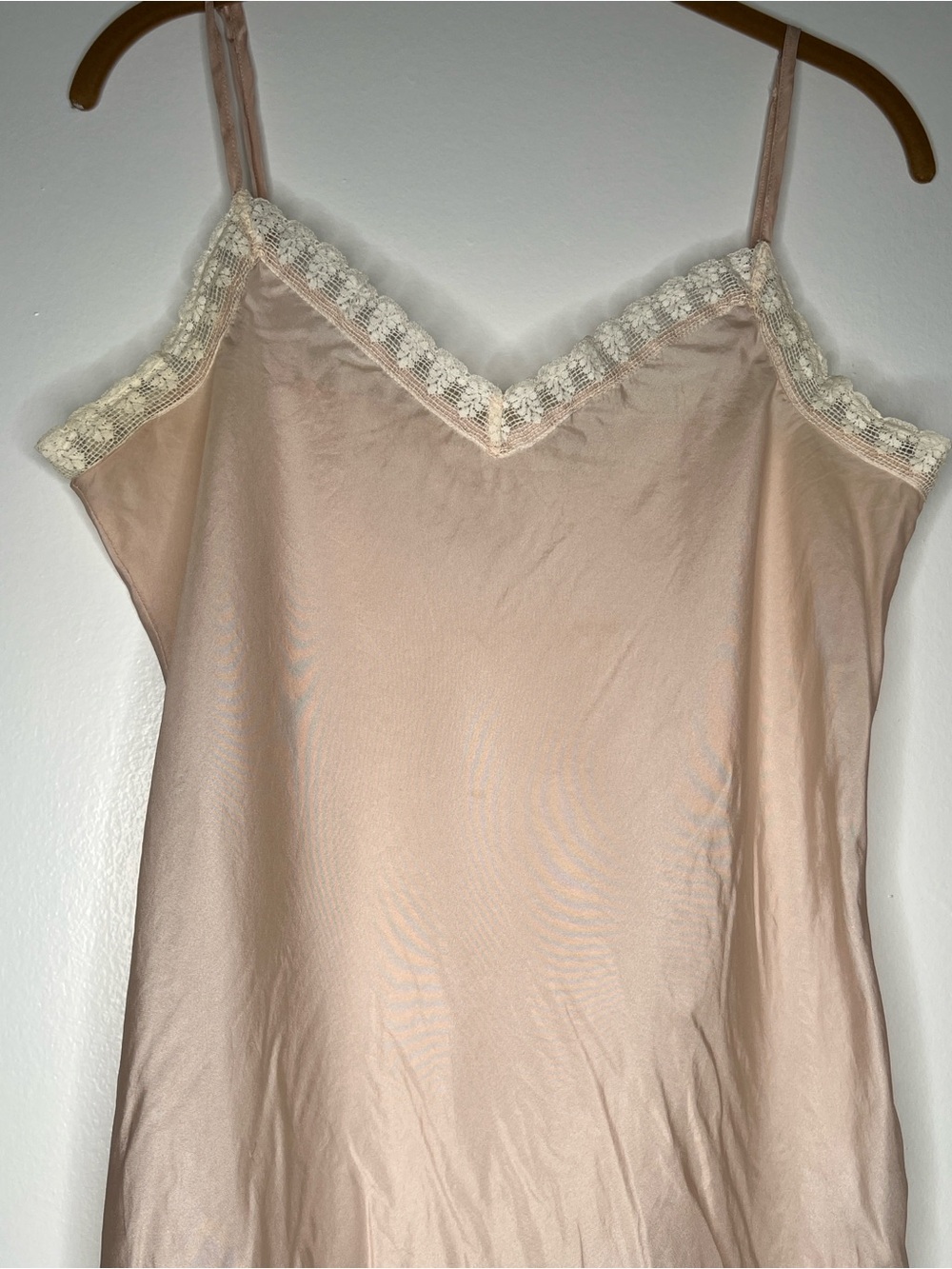 4 Love And Liberty “Johnny Was” 100% Silk Lace Cami Slip Top FairyCore, Coquette